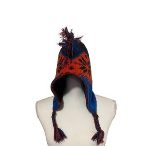 L.L. Bean Blue & Orange Kids Hat-L